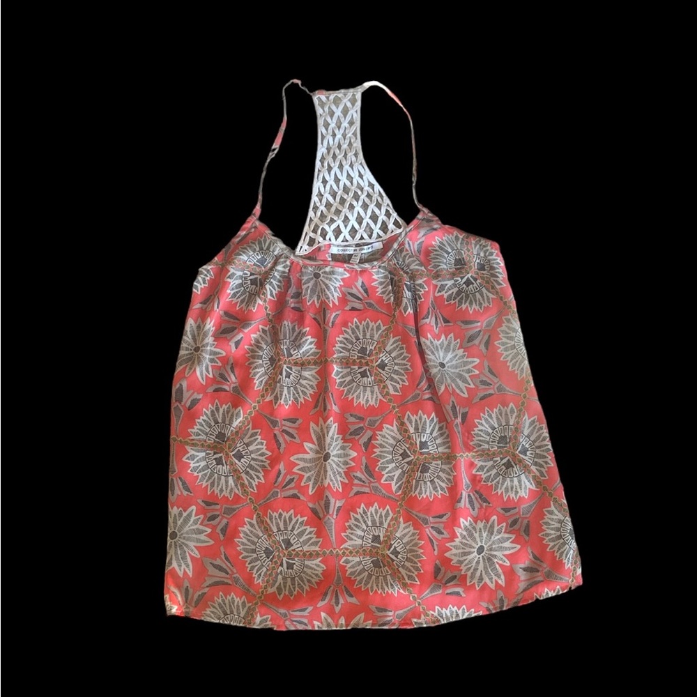 Womens Creative Concepts Tank Top with Lace‎ Back Medium